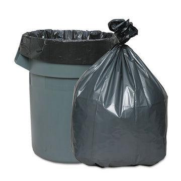 Platinum Plus® Can Liners, 60 Gal, 1.55 Mil, 39" X 56", Gray, 25-carton freeshipping - TVN Wholesale